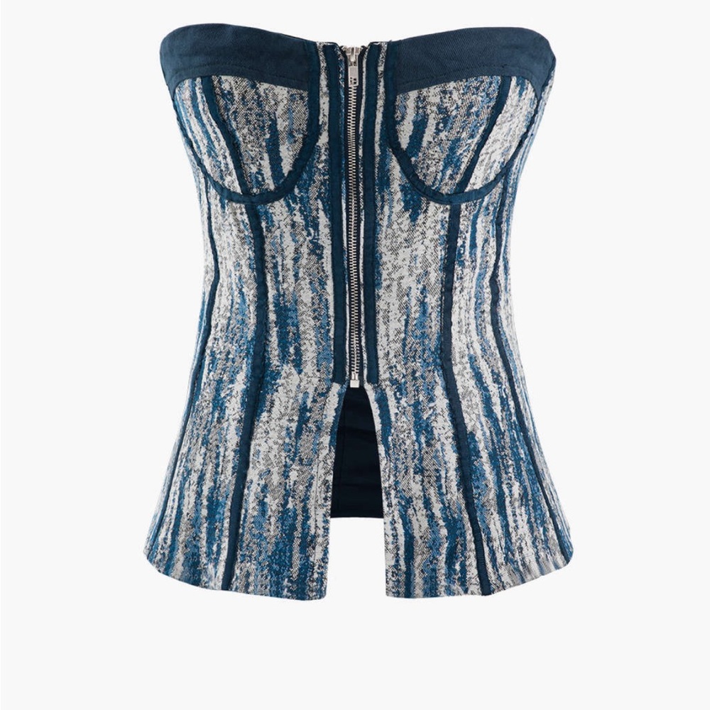 Zipper strapless corset (Micas)